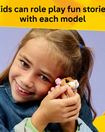 LEGO® Creator 3-in-1 Cute Hamster with a Flower Toy 31376
