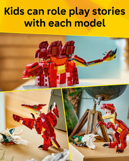 LEGO® Creator 3-in-1 Fierce Dinosaur 31379