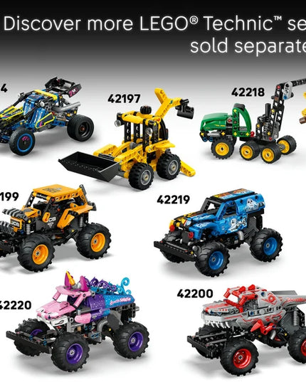 LEGO® Technic Yellow Motorcycle Toy Building Set 42225