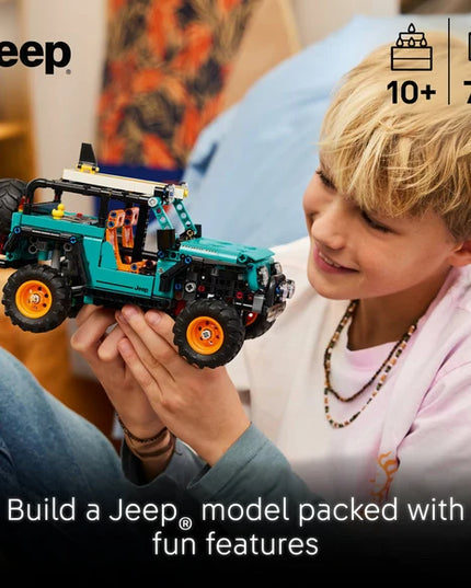 LEGO® Technic Jeep® Wrangler Rubicon SUV Building Kit 42227