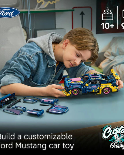 LEGO® Technic™ Custom Garage Ford Mustang GT Car Toy 42236