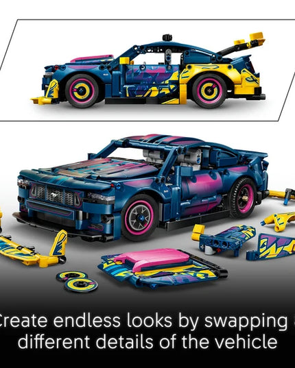 LEGO® Technic™ Custom Garage Ford Mustang GT Car Toy 42236