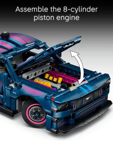 LEGO® Technic™ Custom Garage Ford Mustang GT Car Toy 42236