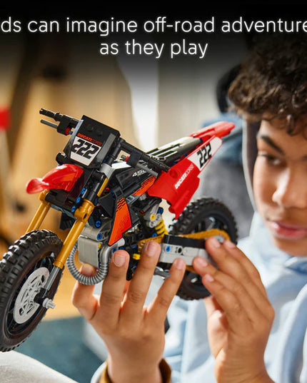 LEGO® Technic™ Ducati Desmo450 MX Factory Motorcycle 42238