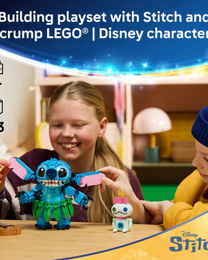LEGO® | Disney Stitch & Scrump Building Set 43296