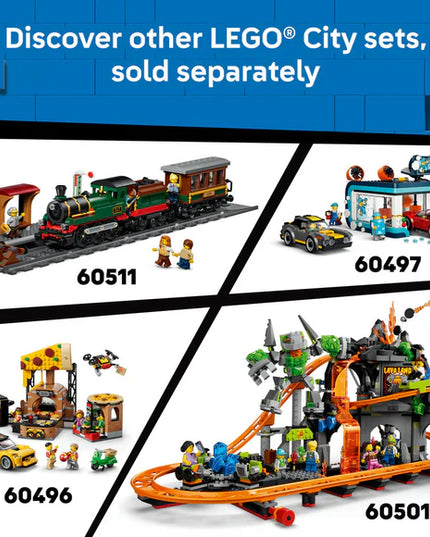 LEGO® City Classic Beach Tram - Train Toys 60506