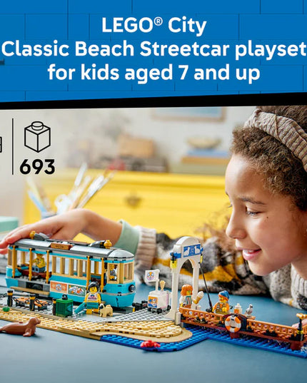 LEGO® City Classic Beach Tram - Train Toys 60506