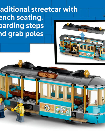 LEGO® City Classic Beach Tram - Train Toys 60506