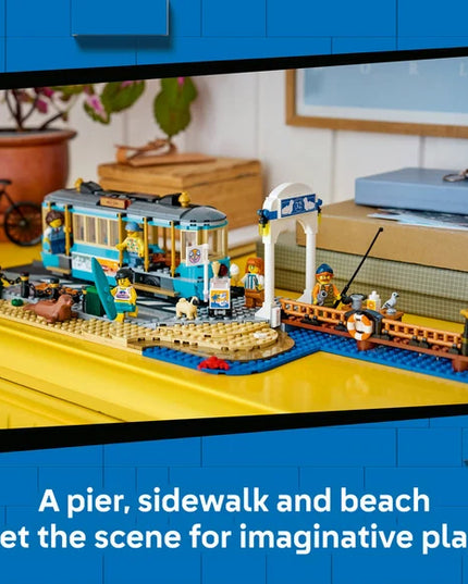 LEGO® City Classic Beach Tram - Train Toys 60506