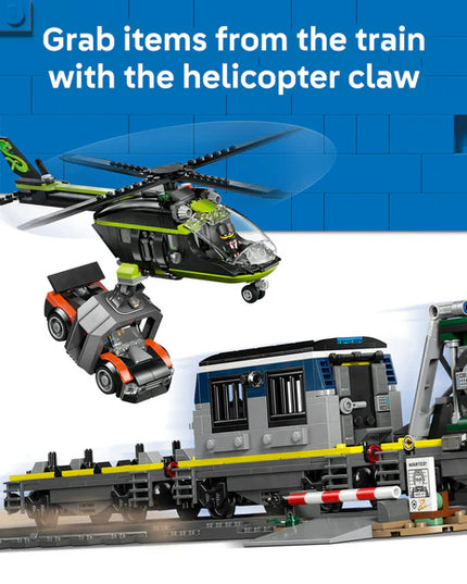 LEGO® City Police Train Heist -Toy Train Set 60508