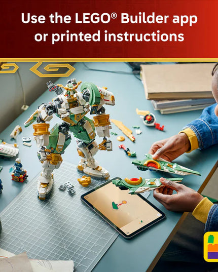 LEGO® NINJAGO® Lloyd's Titan Mech 15th Anniversary Toy Model Building Kit 71860