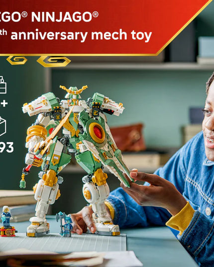 LEGO® NINJAGO® Lloyd's Titan Mech 15th Anniversary Toy Model Building Kit 71860