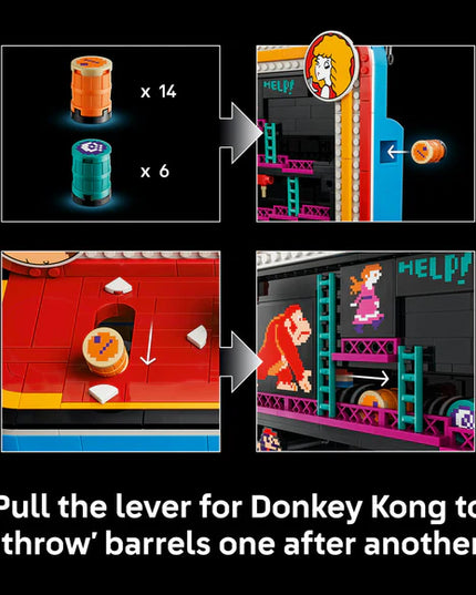 LEGO® Donkey Kong™ Arcade Building Set 72051