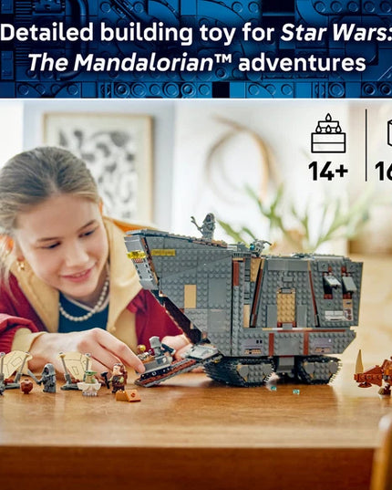 LEGO® Star Wars™ Offworld Sandcrawler™ and Mudhorn Set 75453