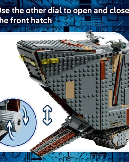 LEGO® Star Wars™ Offworld Sandcrawler™ and Mudhorn Set 75453