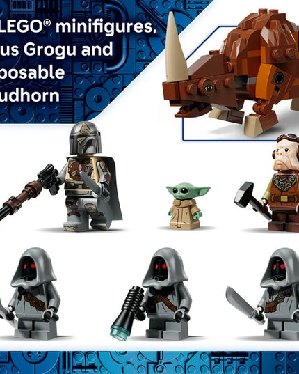 LEGO® Star Wars™ Offworld Sandcrawler™ and Mudhorn Set 75453