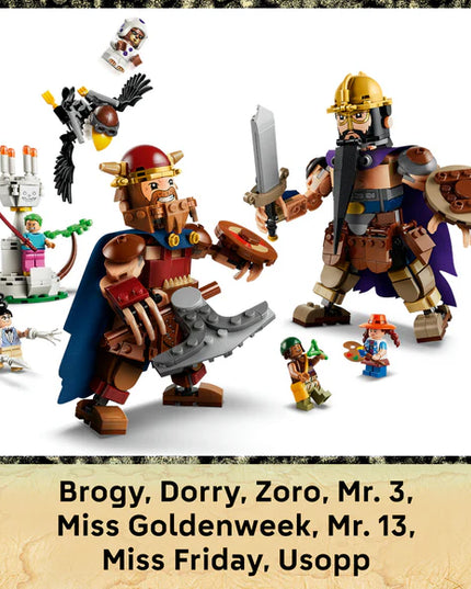 LEGO® ONE PIECE Dorry vs. Brogy – Giants of Little Garden 75644