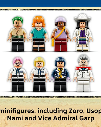 LEGO® ONE PIECE Garp’s Marine Battleship Building Toy 75646