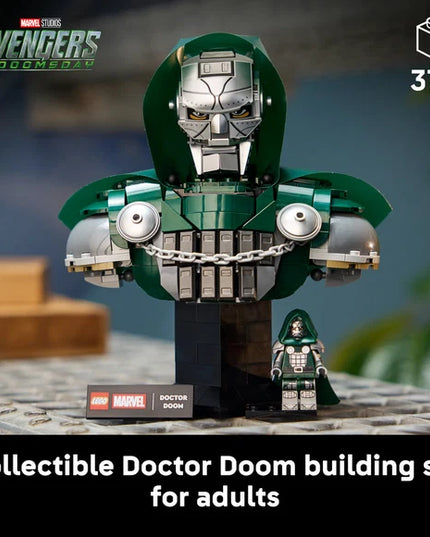 LEGO® ǀ Marvel Doctor Doom Bust Building Set 76345