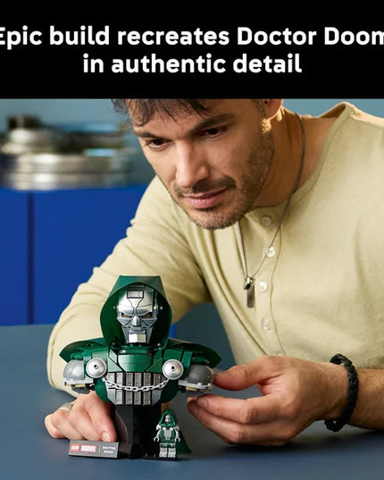 LEGO® ǀ Marvel Doctor Doom Bust Building Set 76345