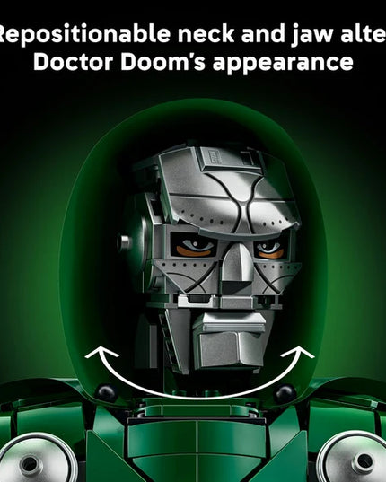 LEGO® ǀ Marvel Doctor Doom Bust Building Set 76345