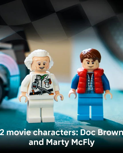 LEGO® Speed Champions Time Machine from Back to the Future 77256