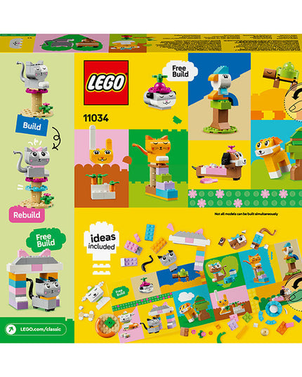 LEGO® Classic Creative Pets Toy Animal Figures 11034