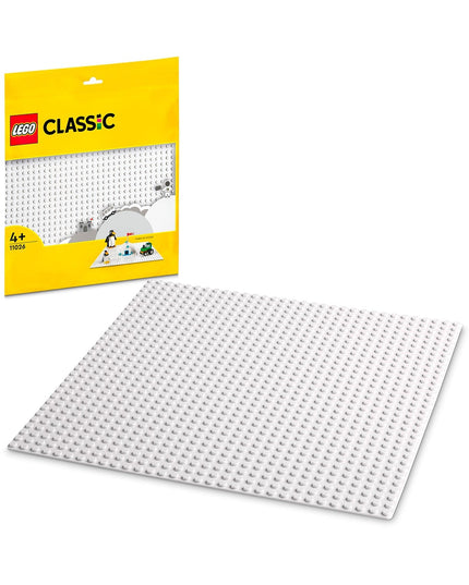 LEGO® Classic White Baseplate Building Kit 11026