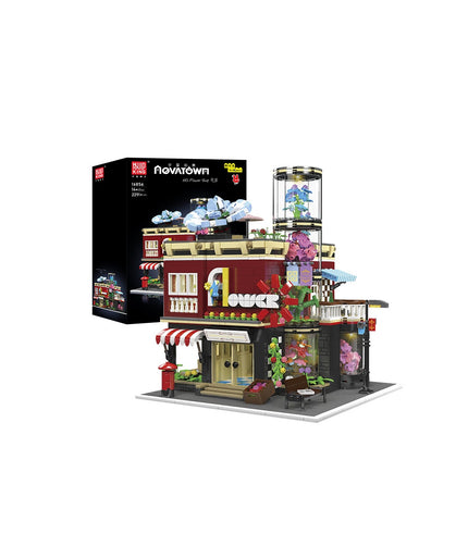 Mould King 16056 NovaTown Flower Shop Building Set | 2,291 Pcs