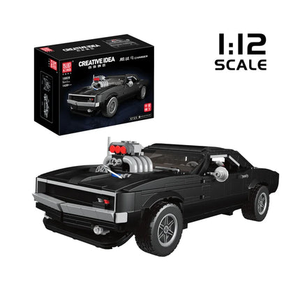 Mould King 10028 Charger American Muscle Car Building Kit, 1,439 PCS