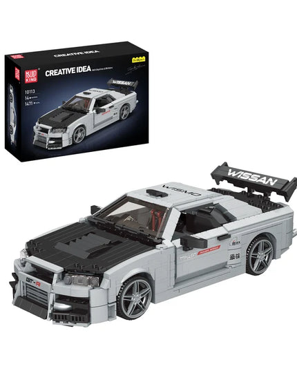 Mould King 10113 Skyline GTR R34 Car Model Building Set | 1,471 Pcs