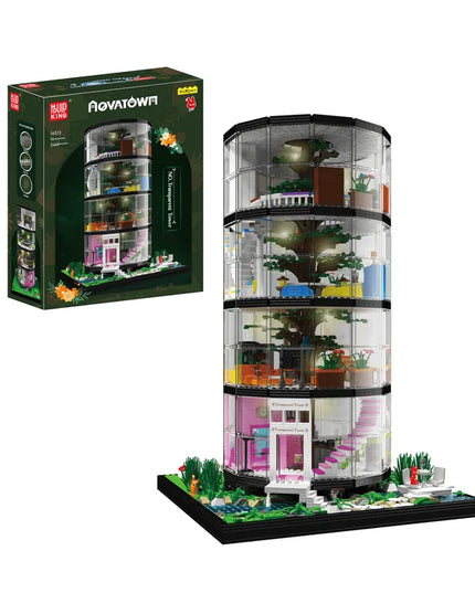 Mould King 16013 Transparent Urban Oasis Building Set | 3,466 Pcs