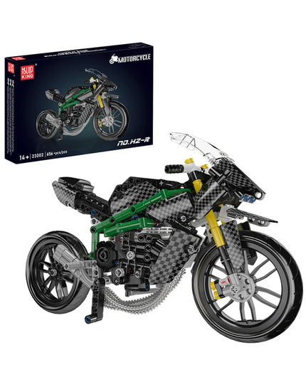 Mould King 23002 HZ-R Motorcycle Model Building Set | 656 Pcs