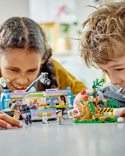 LEGO® Friends Newsroom Van Building Toy Set 41749