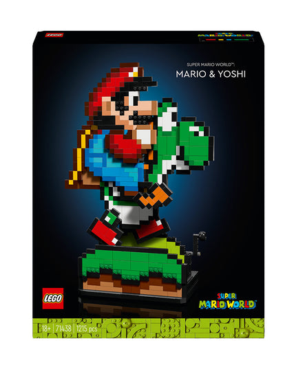 LEGO® Super Mario™: Mario & Yoshi Set for Adults 71438